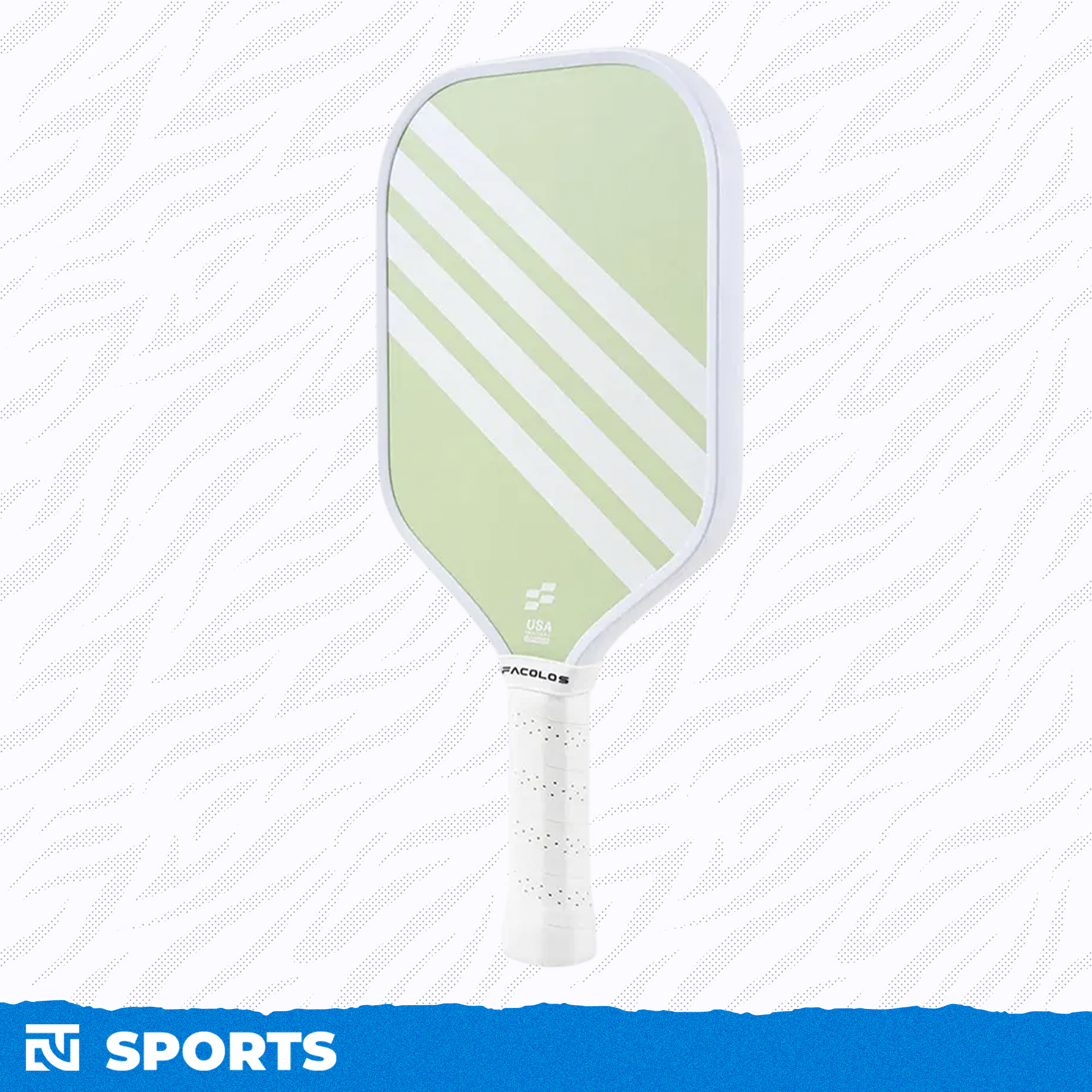 Vợt Pickleball Facolos Kids Series - Little Champions - Bright Mint