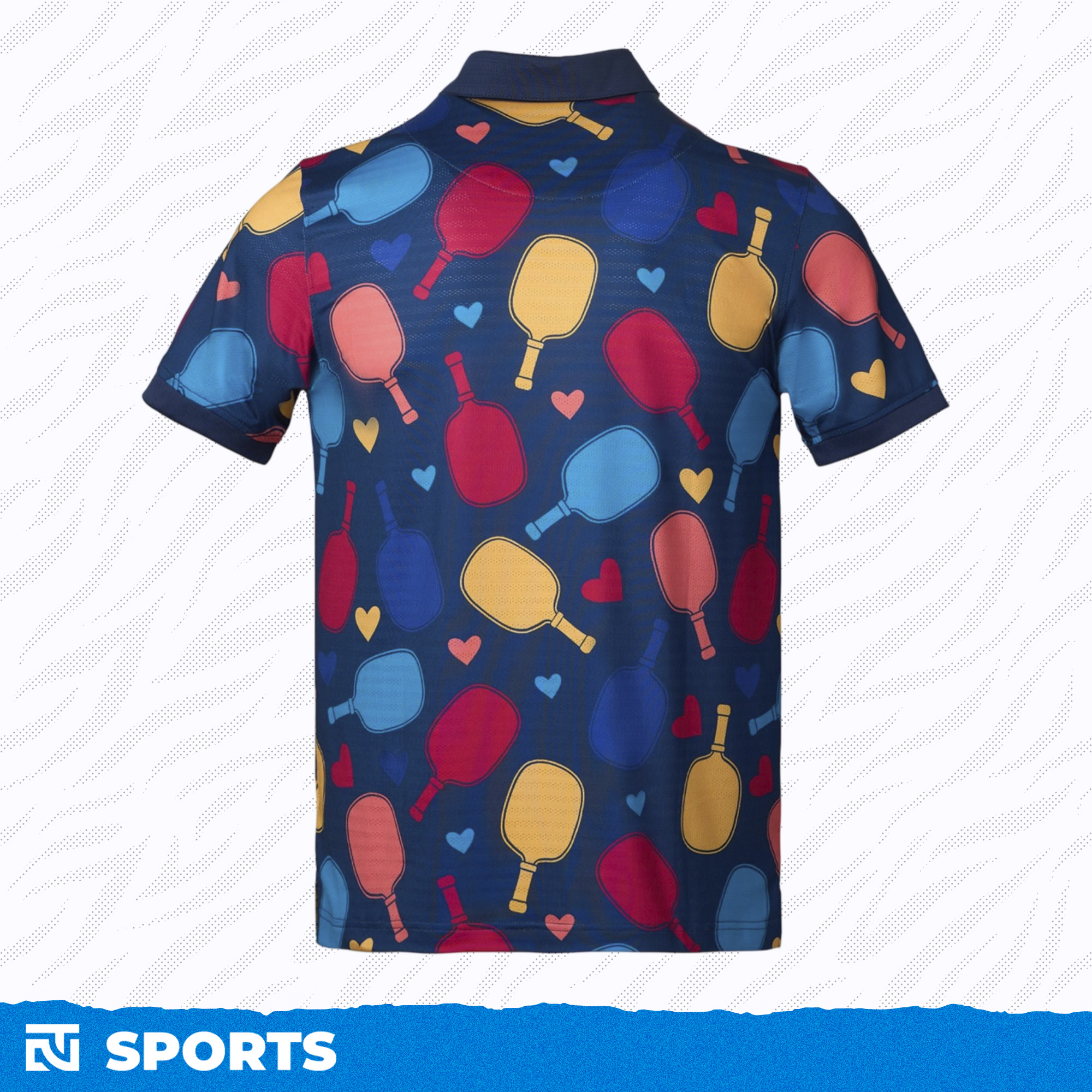 Áo Polo Pickleball Kamito Heart