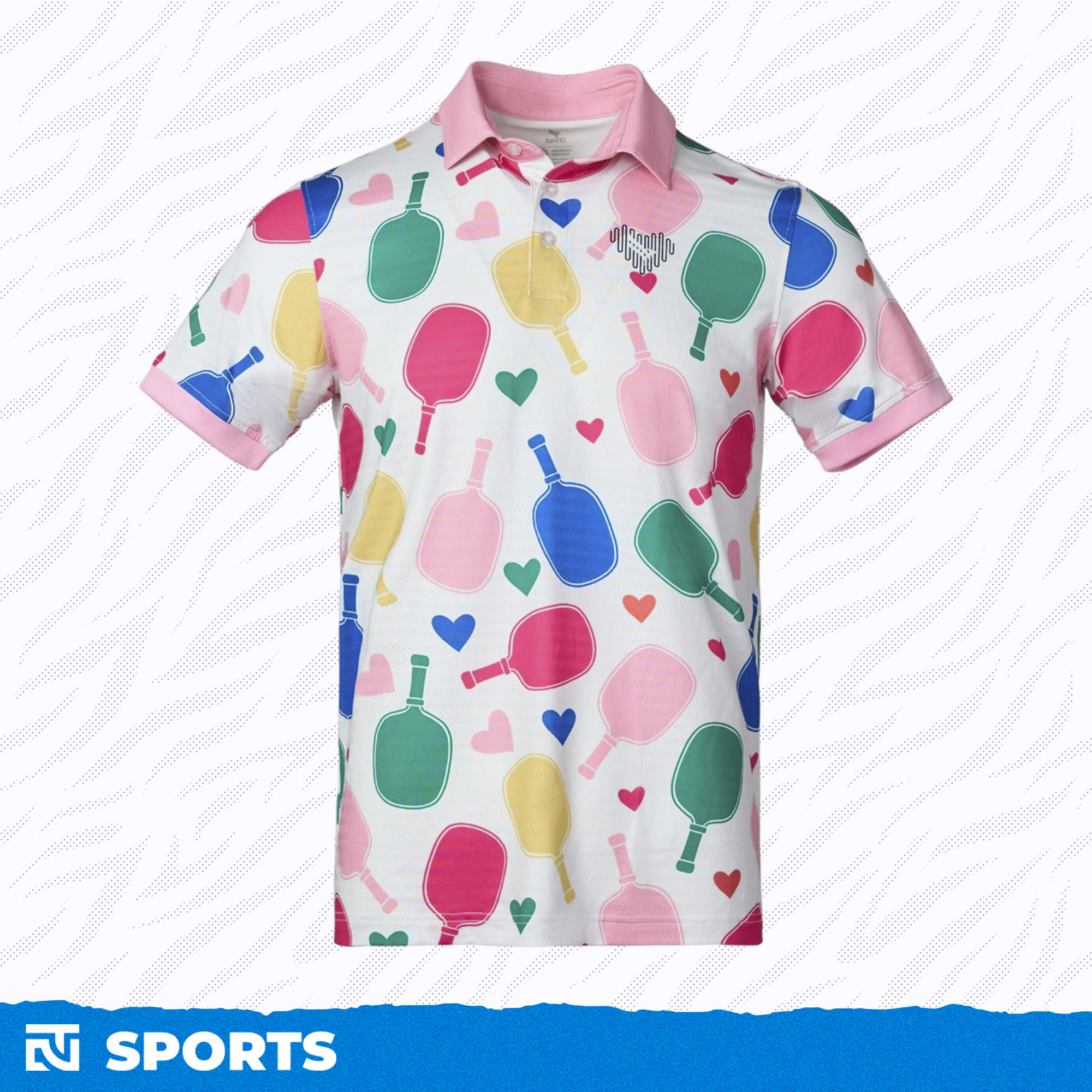Áo Polo Pickleball Kamito Heart