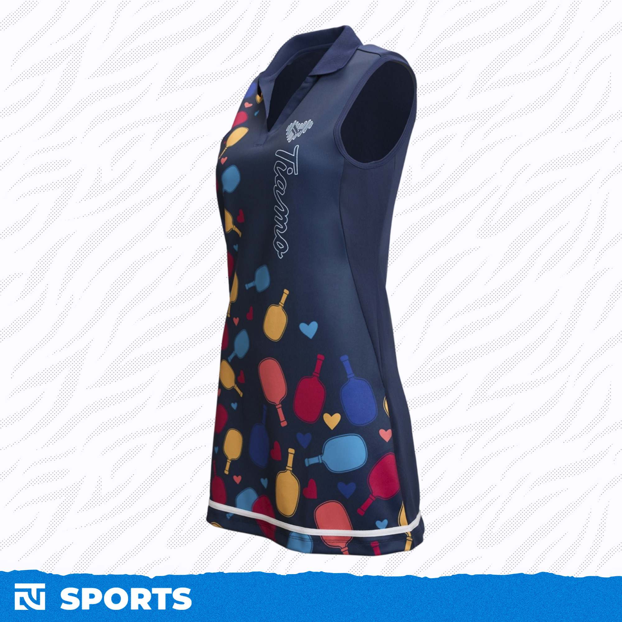 Váy Polo Pickleball Kamito Heart