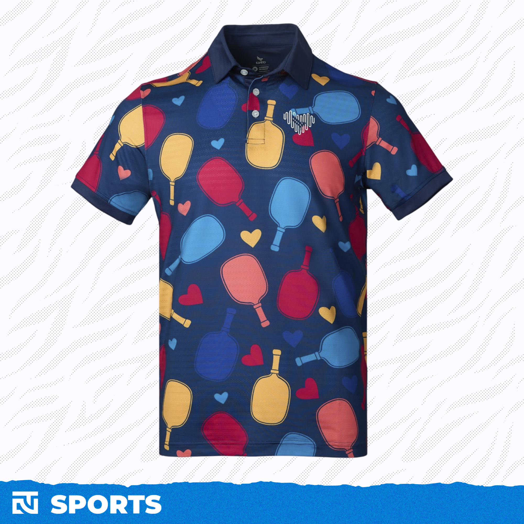 Áo Polo Pickleball Kamito Heart