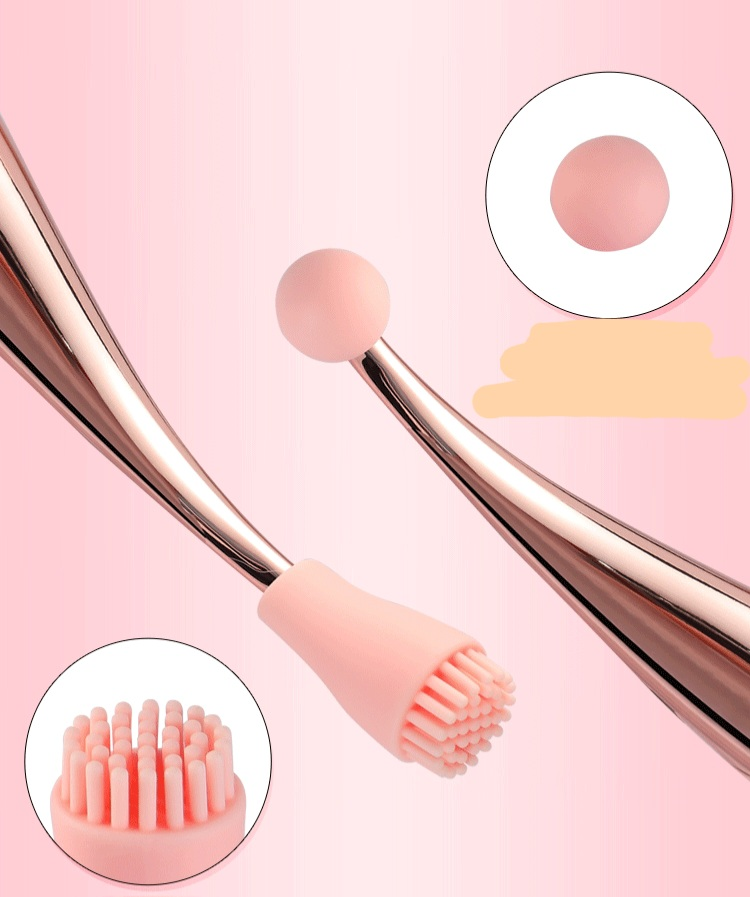 Bút Rung 3 Đầu Sạc Pin Massage Âm Đạo Điểm G