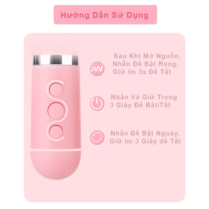 Cu Giả Cho Nữ Size Nhỏ Rung Thụt Cao Cấp Mizzze
