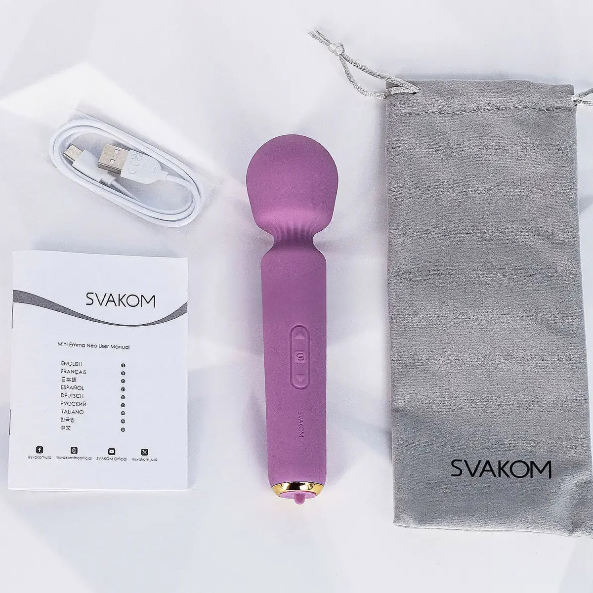Máy Massage Điểm G Svakom Mini Emma Neo Điều Khiển Qua Điện Thoại