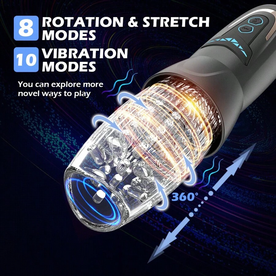 Máy Tự Sướng Touch Girl Xoay Và Thụt Chuyên Bú Mút