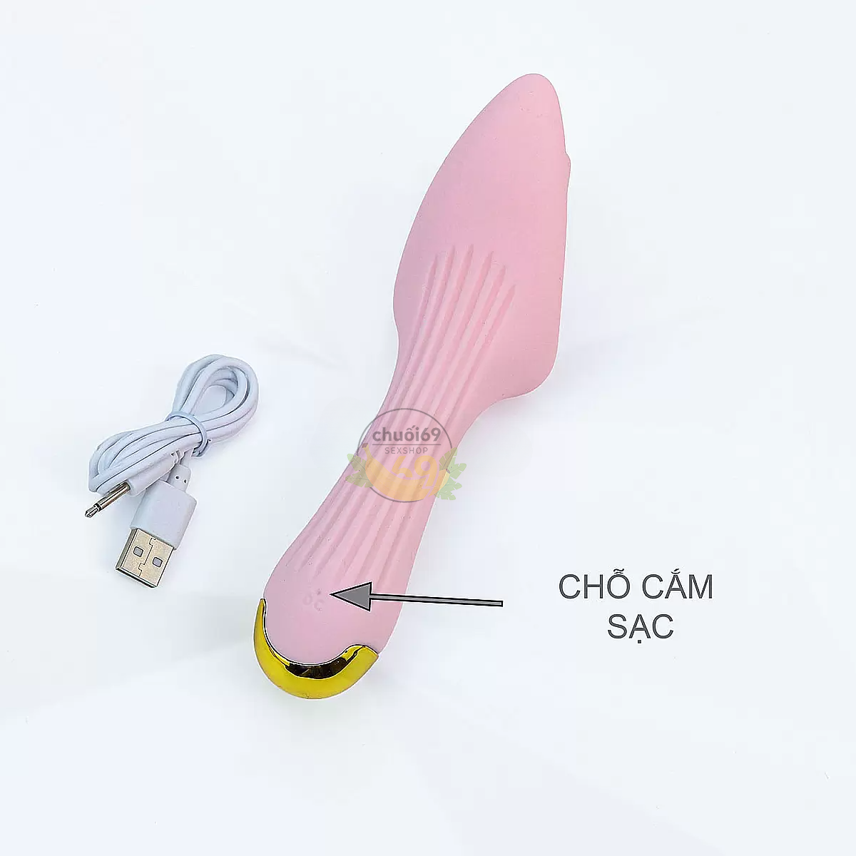 Lưỡi Liếm Rung Flower Tongue Cao Cấp - Massage Đa Chế Độ