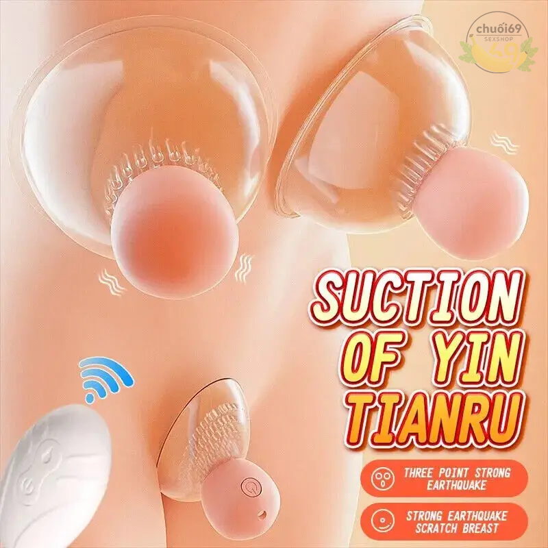 Máy Rung Lưỡi Liếm Vú Và Âm Vật Có Điều Khiển Từ Xa Cao Cấp