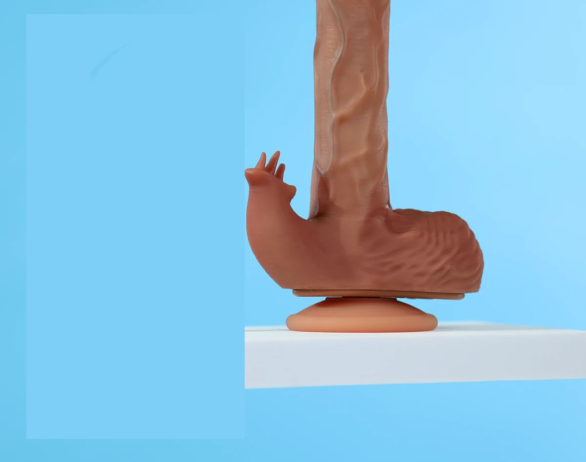YEAIN Tarzan 3 Dildo Rung Thụt Tỏa Nhiệt Kết Hợp Điều Khiển Từ Xa