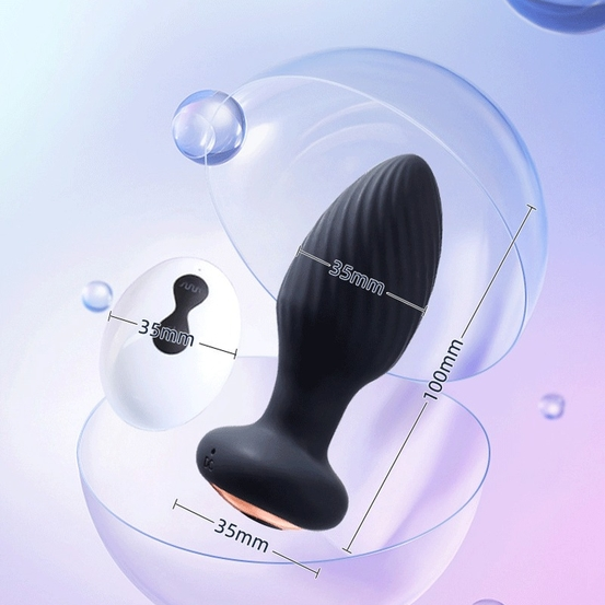 Butt Plug Xoay Ngoáy 360 Độ Ass