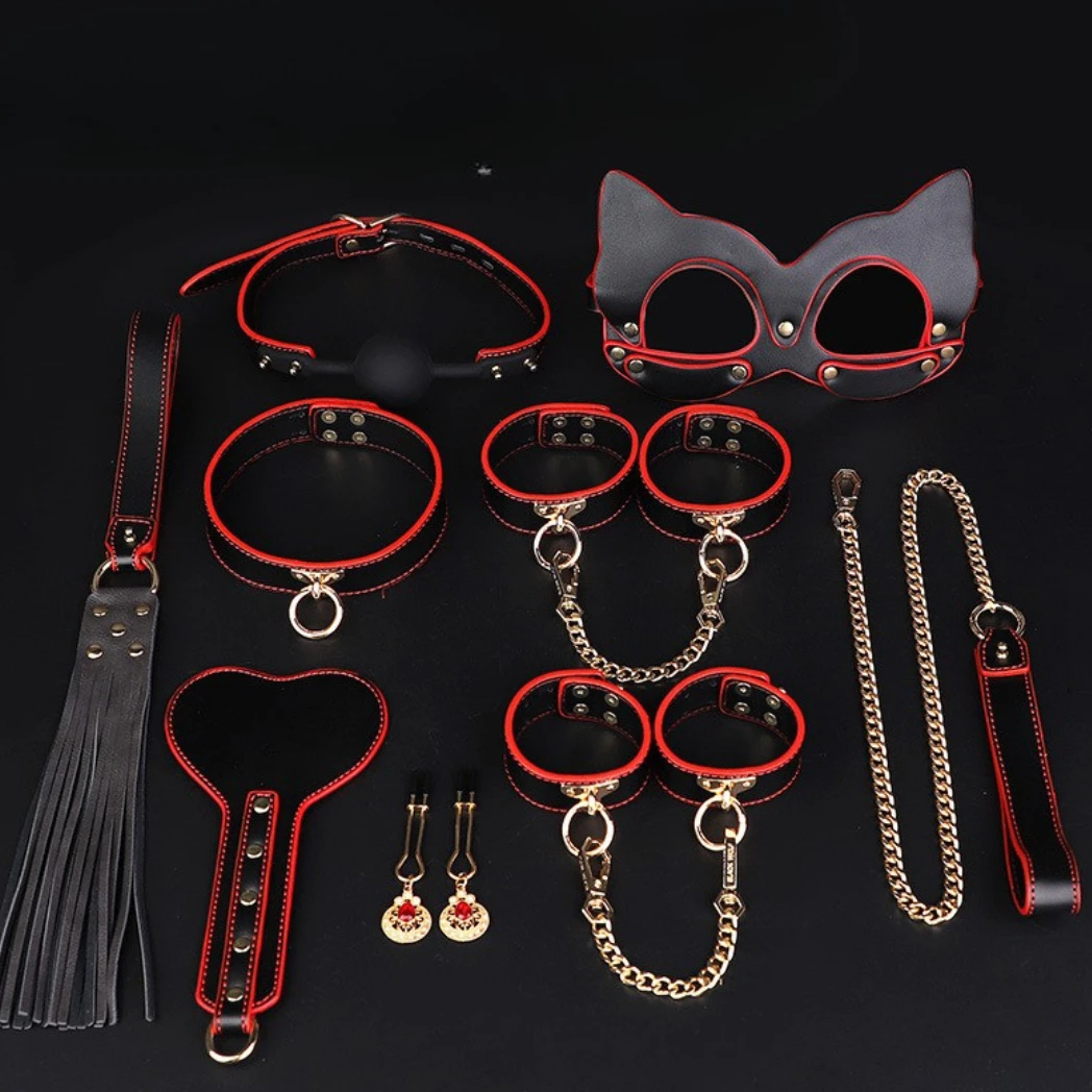 Set BDSM Cao Cấp Black Red Luxury