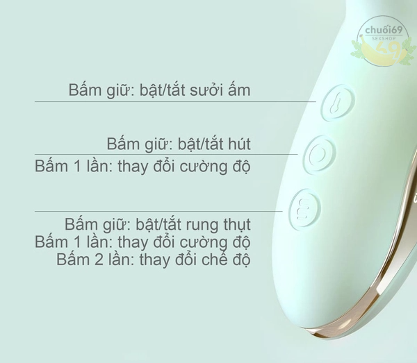 Dương Vật Giả Svakom Rung Thụt Kết Nối App ĐT - Cao Cấp Thông Minh