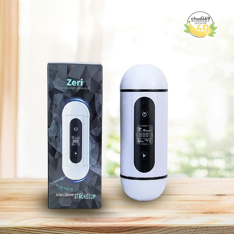 Miệng – Âm Đạo Giả Rung 2 Đầu Phát Tiếng Rên Zeri