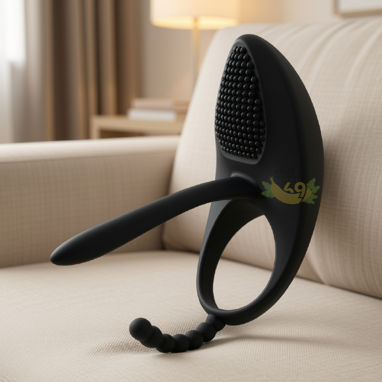 Vòng Đeo Cock Ring Cao Cấp – Khóa Tinh Kéo Dài Thời Gian, Điều Khiển Từ Xa