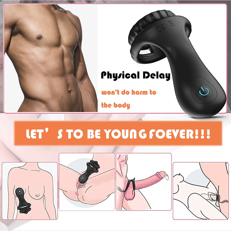 Vòng Rung Cường Dương Phiên Bản 2 Siêu Gọn – Kéo Dài Thời Gian, Tăng Cứng Tự Nhiên