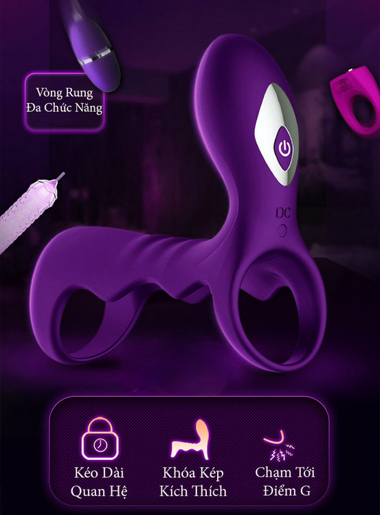 Vòng Rung Tình Yêu Đa Năng Omysky (10 Tần Số)