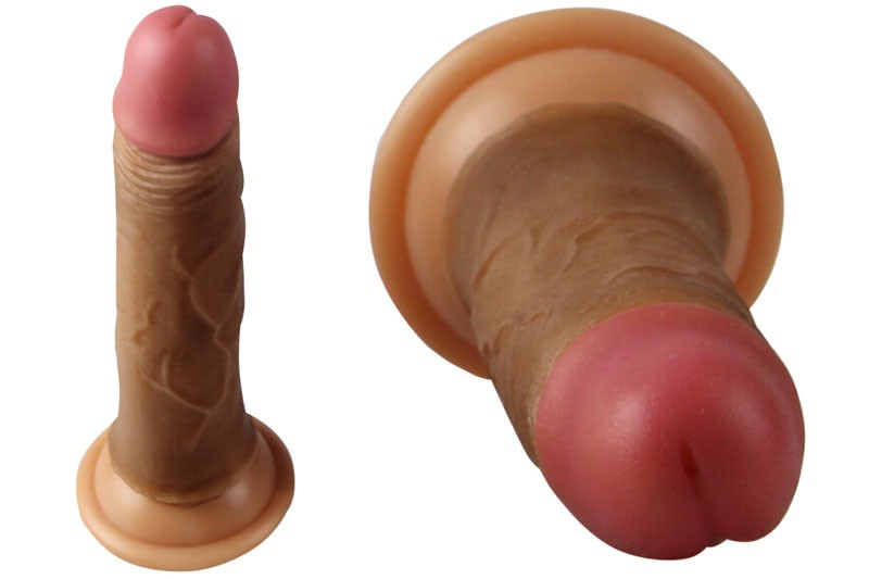 Dương Vật Silicon Cao Cấp Mềm Mịn Như Thật - Thiết Kế 2 Da Lovetoy USA