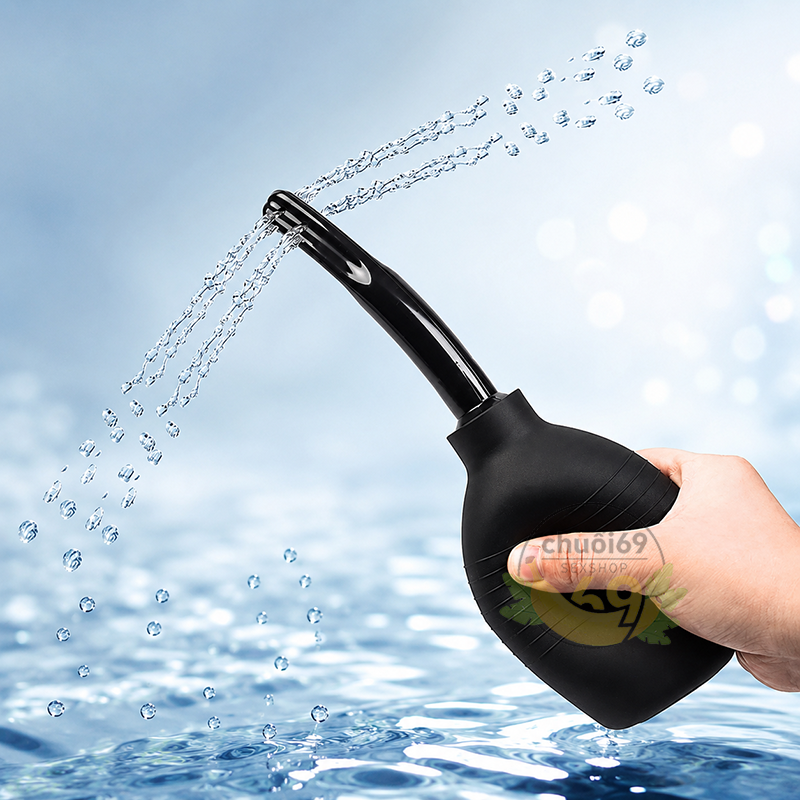 Dụng Cụ Vệ Sinh Hậu Môn 310ml Tiện Lợi (Chất Liệu Cao Su Y Tế Cao Cấp & Bảo Vệ Kháng Khuẩn)