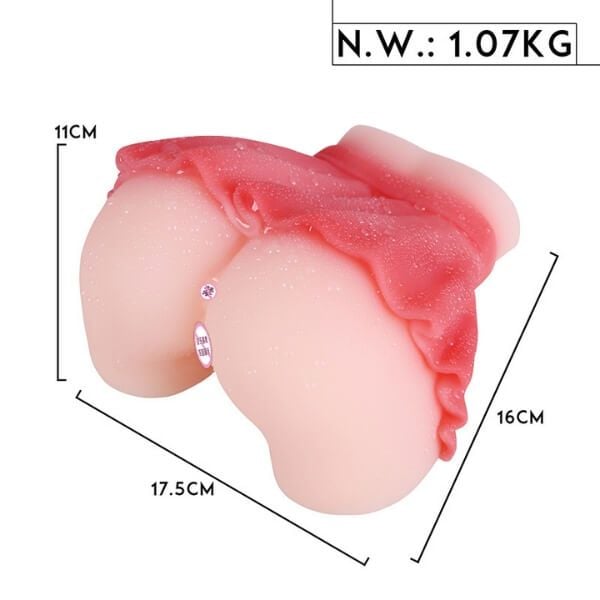 Mông Cô Gái Mặc Váy Có Âm Đạo Kèm Lỗ Hậu Môn Hồng Hào Mềm Mại