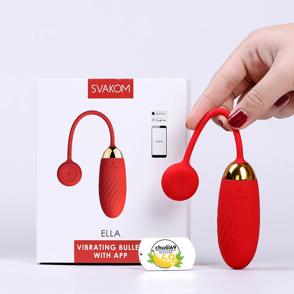 Svakom Ella Điều Khiển Từ Xa Bằng Smartphone