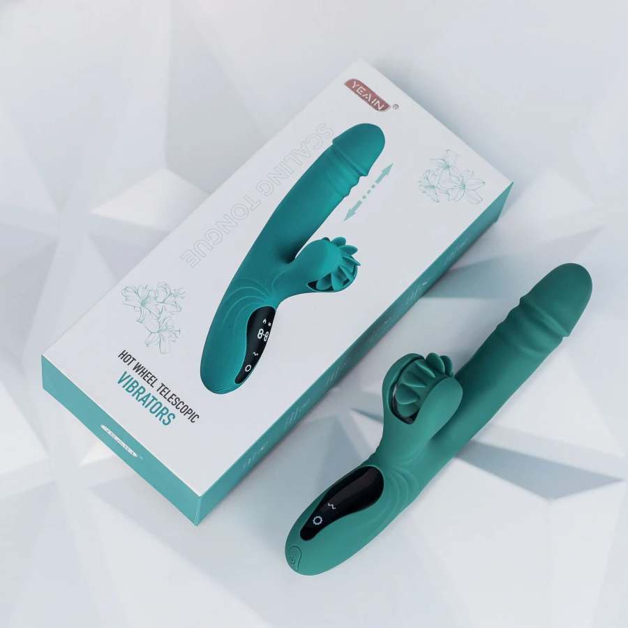 Máy massage Yeain Vibrators thụt có lưỡi liếm cảm ứng