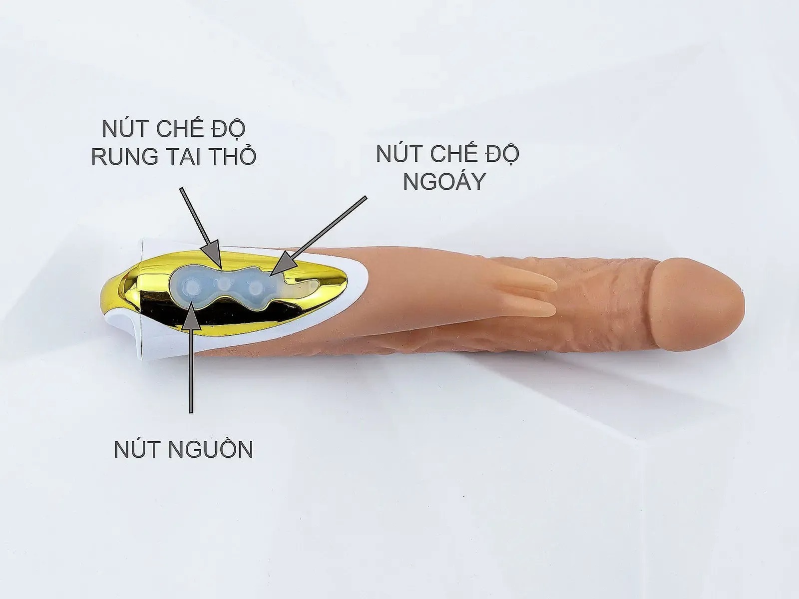 Dương Vật Giả Emperor Rung Ngoáy Turbo 360 Độ
