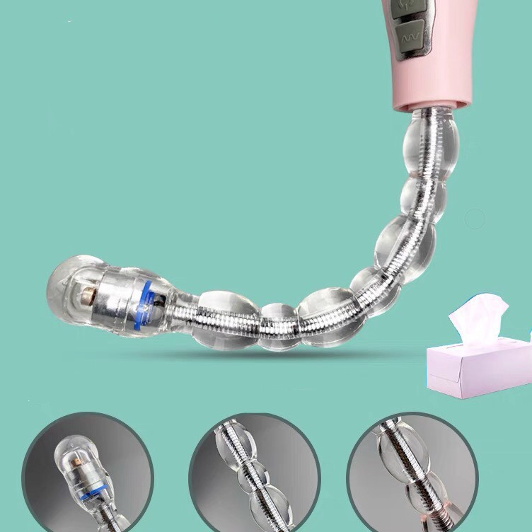Máy Rung Hậu Môn Uốn Lượn Sạc Pin