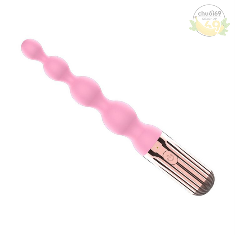 Thanh Rung Hậu Môn Sakura Fini 10 Chế Độ Silicone Mềm