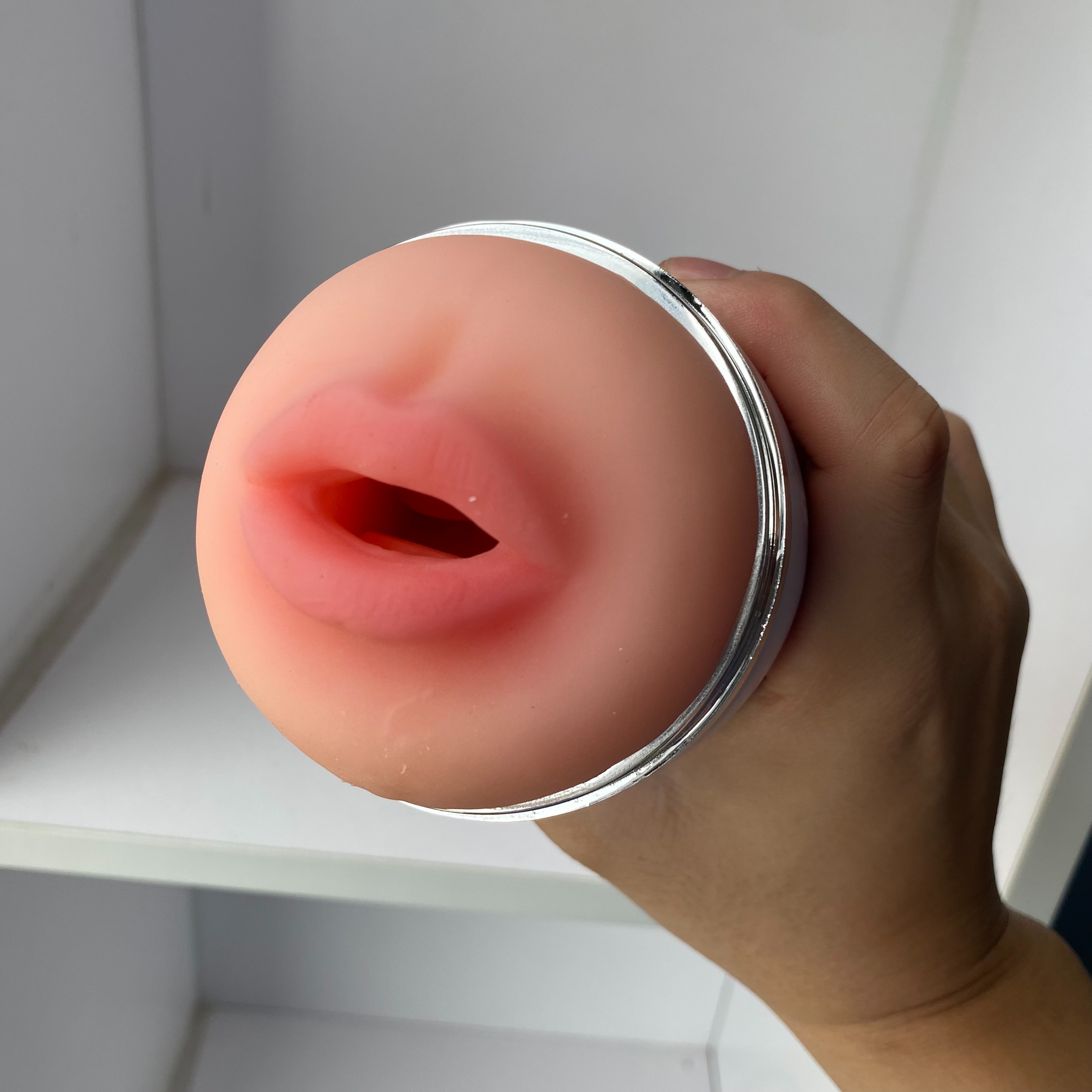 Cốc Thủ Dâm 2 Đầu Hình Âm Đạo Và Môi Chức Năng Rung Rên La Sưởi Ấm
