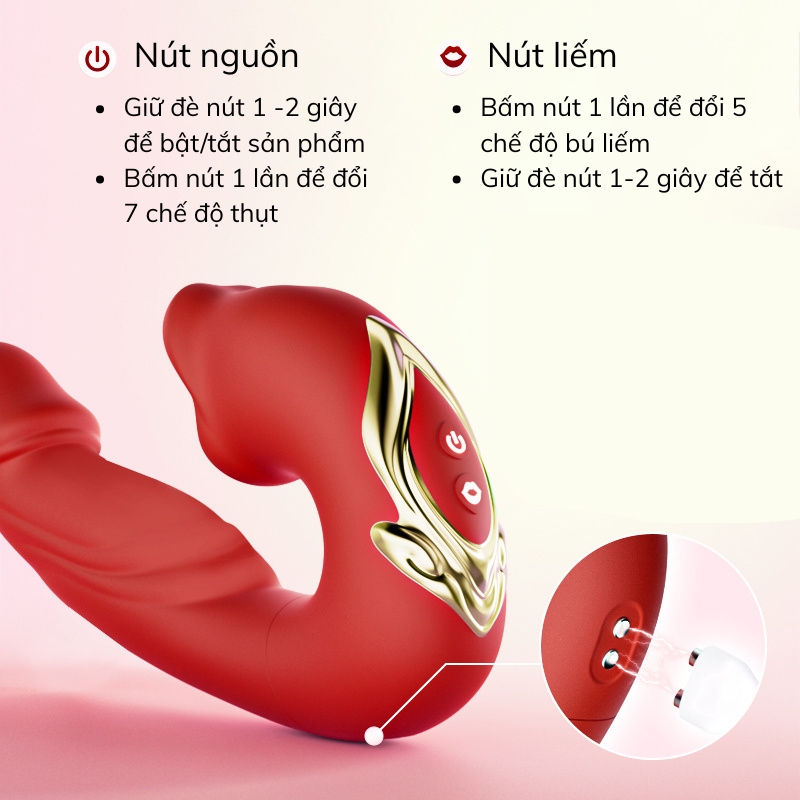 Máy Bú Liếm Âm Đạo Daphne 2