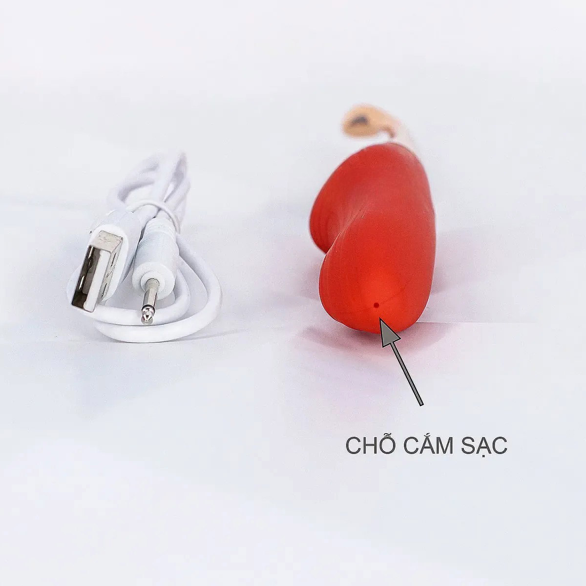 Máy Mát Xa Điểm G 3 Đầu Pin Sạc Nhỏ Gọn