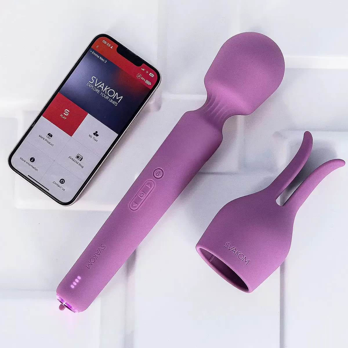 Máy Massage Svakom Emma Neo 2 Cao Cấp Điều Khiển App Nhập Khẩu USA