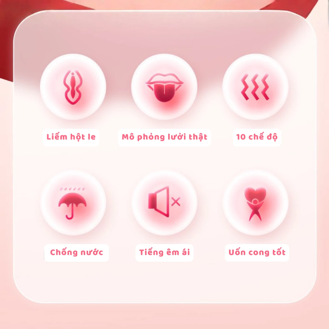 Lưỡi Rung Liếm Cao Cấp