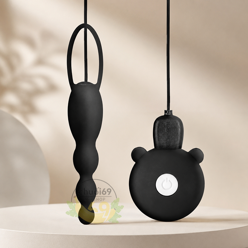 Plug Massage Mini Roselex 10 Tần Số Rung (Silicone Y Tế Siêu Mềm, Chống Nước & Sạc USB Tiện Lợi)