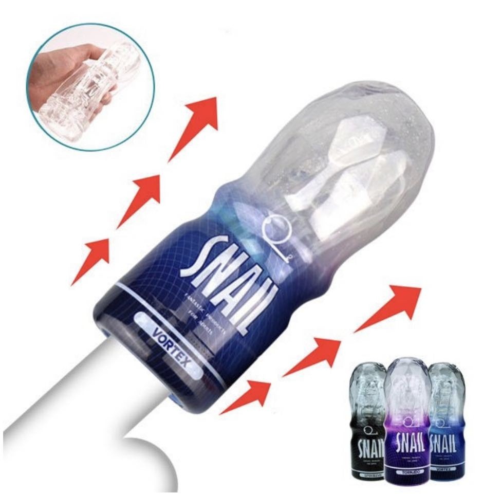 Âm Đạo Giả Cốc Snail Cup Trong Suốt