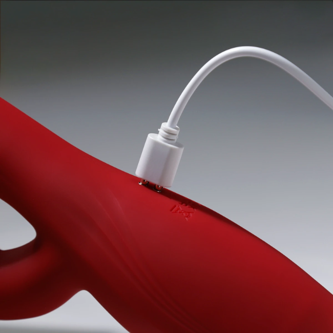 Sextoy Hai Đầu Rung Kích Thích Điểm G Liếm Âm Vật