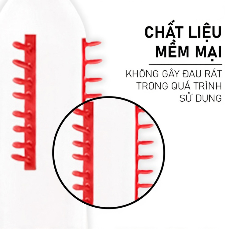 Bao Cao Su Beilile Pleasure More Rồng Xanh Gai Lớn Bao Quanh Hộp 2 Cái + Tặng 1 Cái Khác Loại
