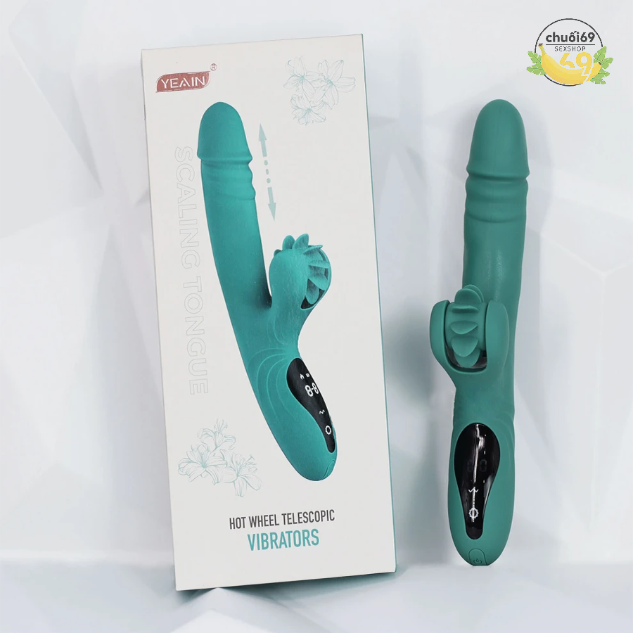 Máy massage Yeain Vibrators thụt có lưỡi liếm cảm ứng