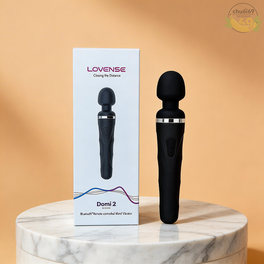 Chày Rung Cao Cấp Lovense Domi 2 – Rung Sâu – Điều Khiển Từ Xa