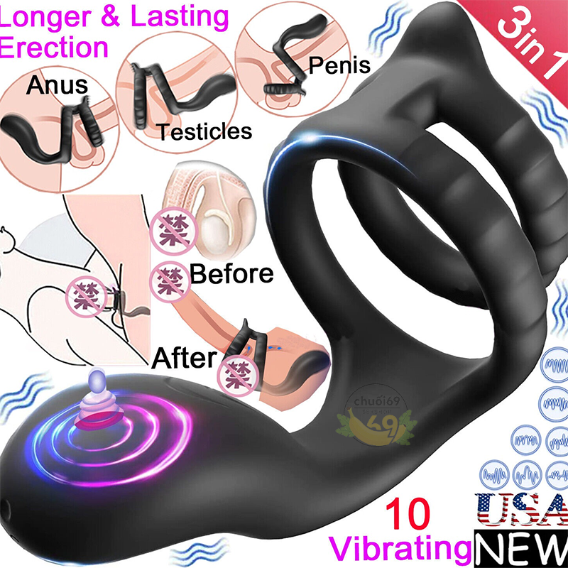 Vòng Rung Cường Dương Phiên Bản 2 Siêu Gọn – Kéo Dài Thời Gian, Tăng Cứng Tự Nhiên