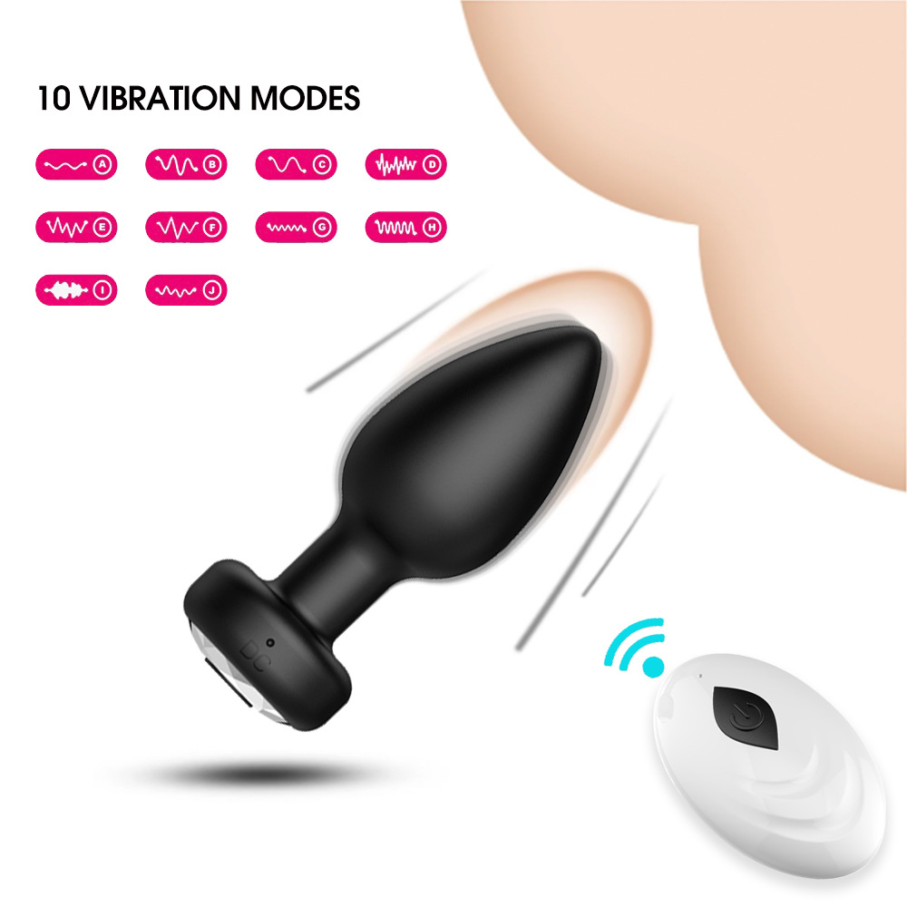 Trứng Rung Hậu Môn Plug Cắm Đk Từ Xa
