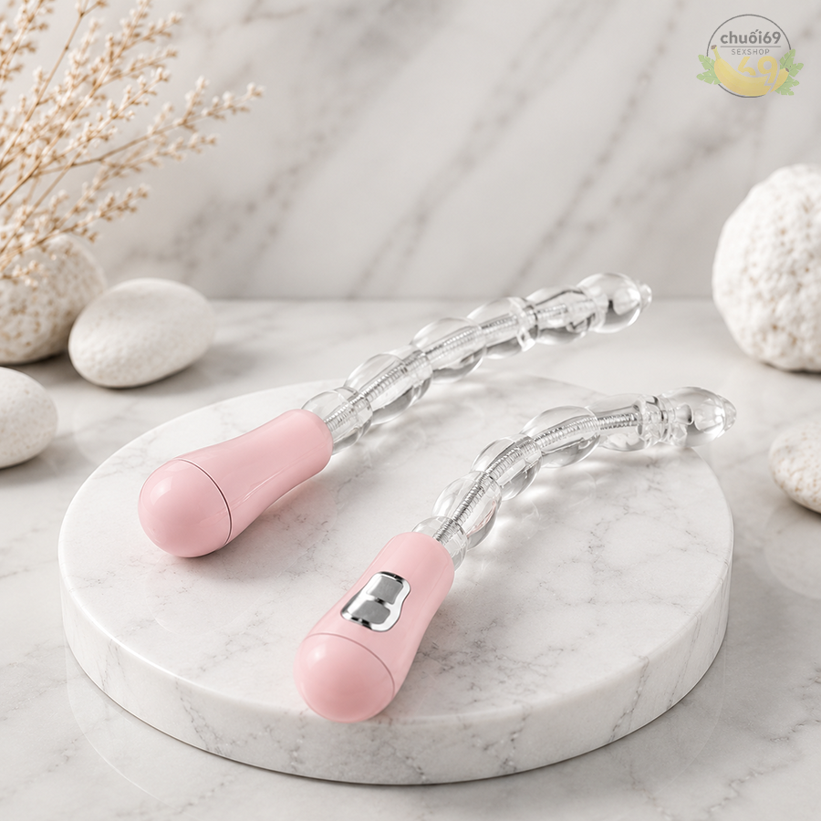 Máy Rung Hậu Môn Uốn Lượn Sạc Pin