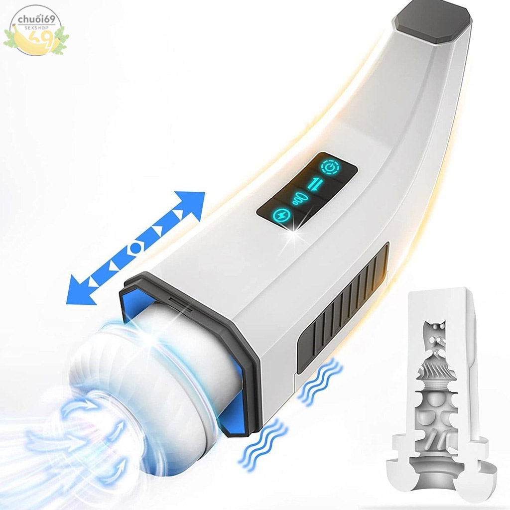 Máy Thủ Dâm Tự Động Hgod 007 III Rung Thụt Co Bóp Sưởi Ấm Rên Rỉ Cao Cấp