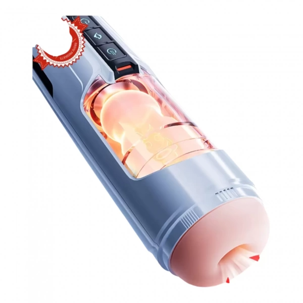 âm đạo giả đa năng hút kẹp phát nhiệt SPACE SEX