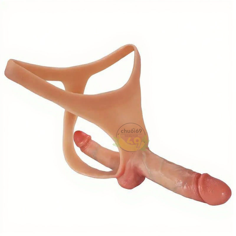 Quần Lót Dildo 2 Đầu Cao Cấp JIUUY Double Pleasure