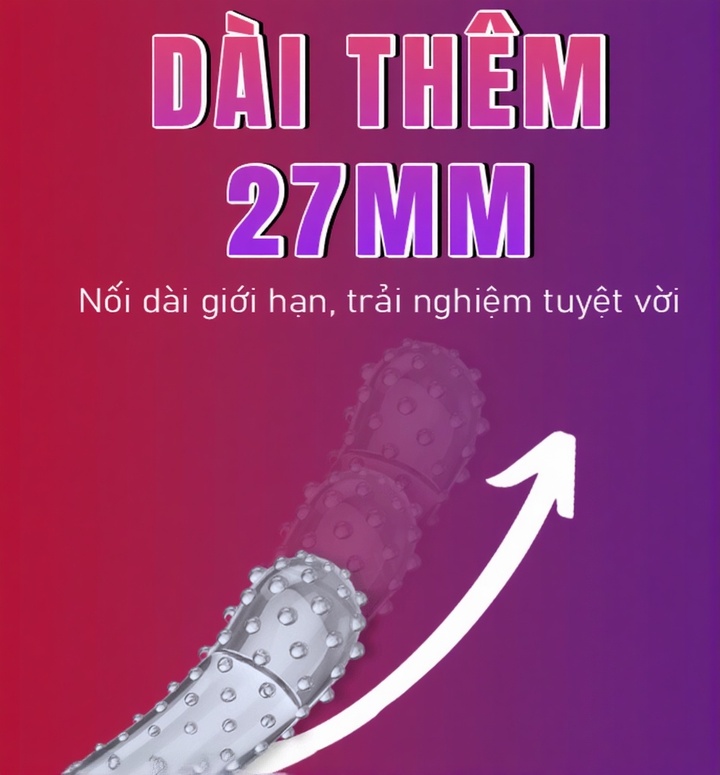 Bao cao su ngón tay Aichao G-Spot 1 hạt nổi toàn thân