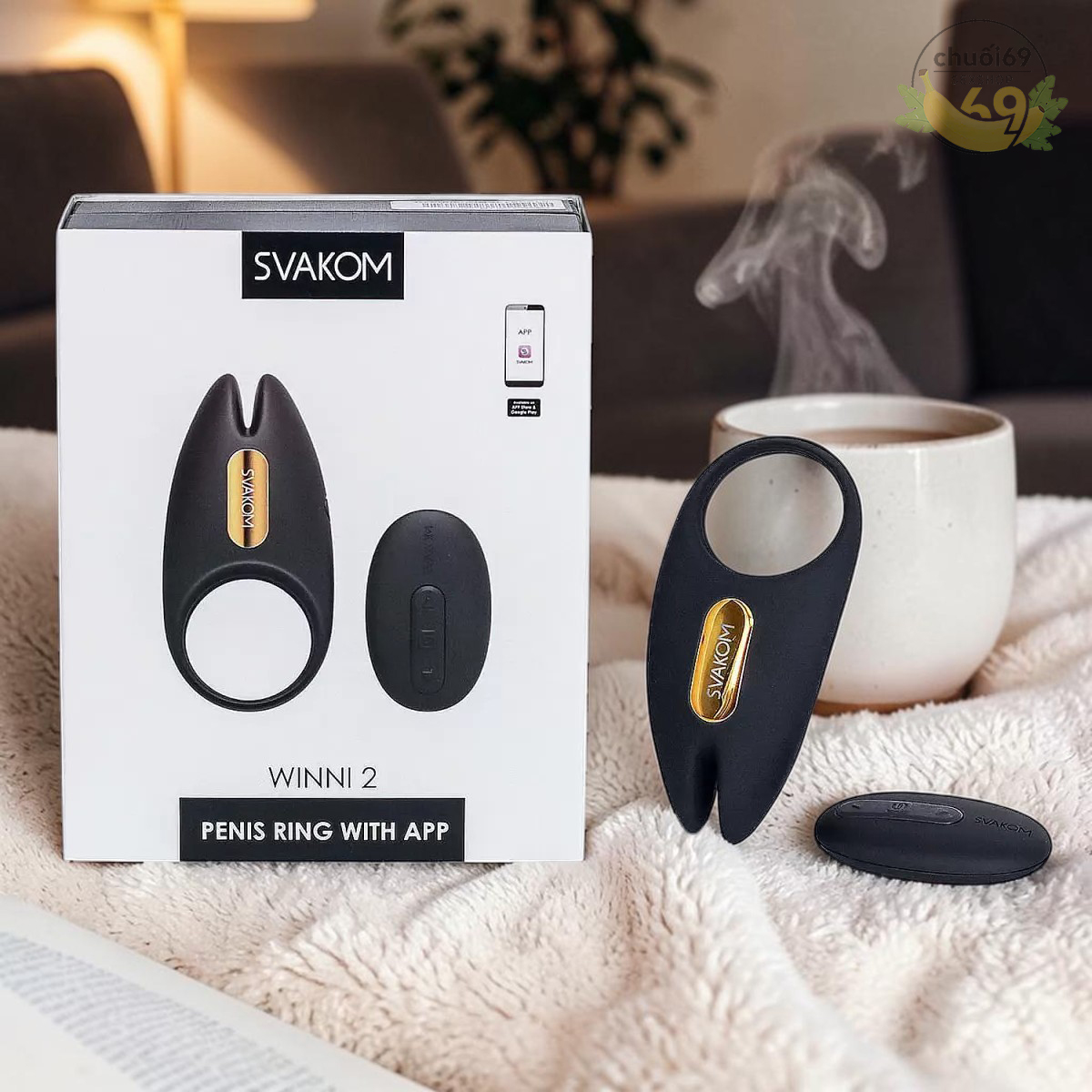 Vòng Đeo Dương Vật Svakom Winni 2 Pin Sạc Chuẩn USA