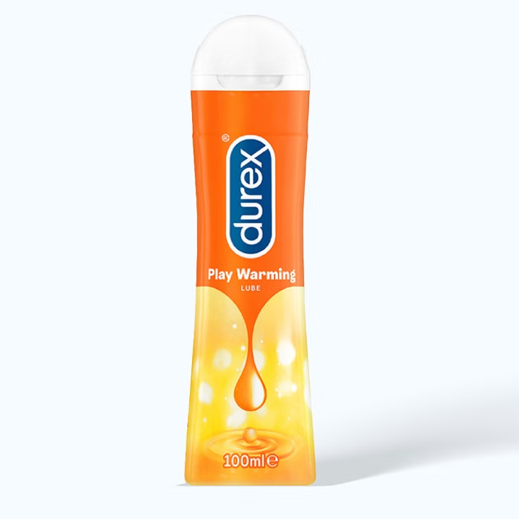 Gel Bôi Trơn Durex Play Warming 100ml (Gốc Nước Cấp Ẩm, Tăng Nhiệt Làm Ấm Nóng Bỏng & An Toàn Tuyệt Đối)