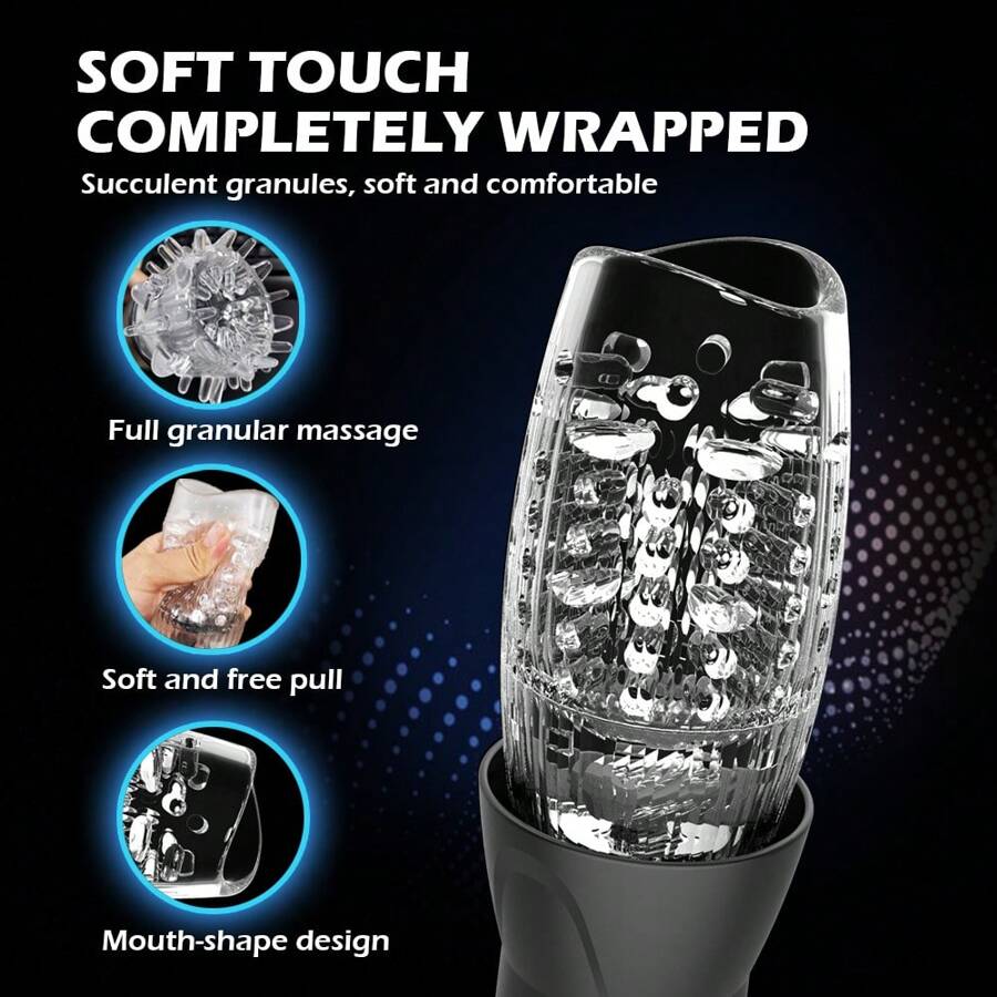 Máy Tự Sướng Touch Girl Xoay Và Thụt Chuyên Bú Mút