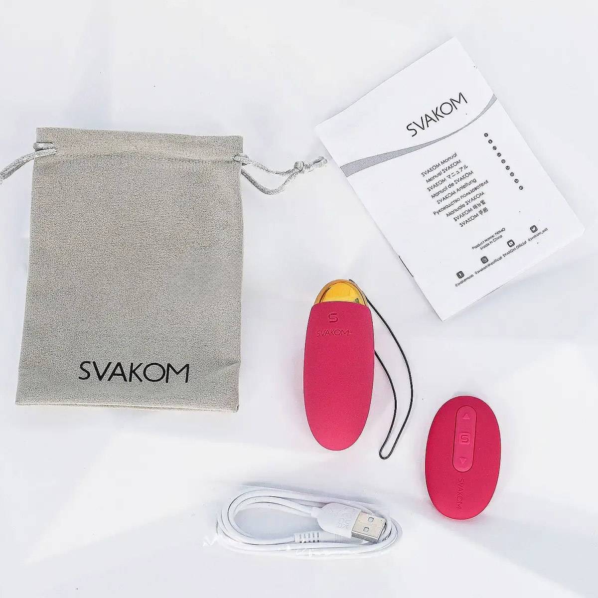 Trứng Rung Svakom ELVA 6 Chế Độ Rung Điều Khiển Từ Xa