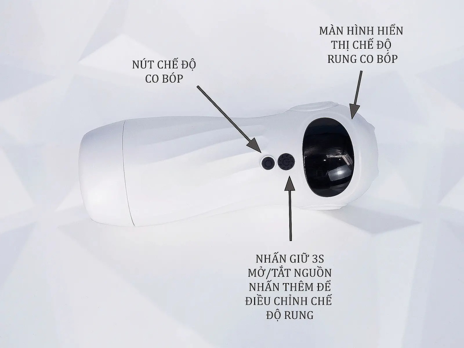 Cốc Âm Đạo Ngụy Trang Phi Hành Gia Rung & Co Bóp Cực Sướng